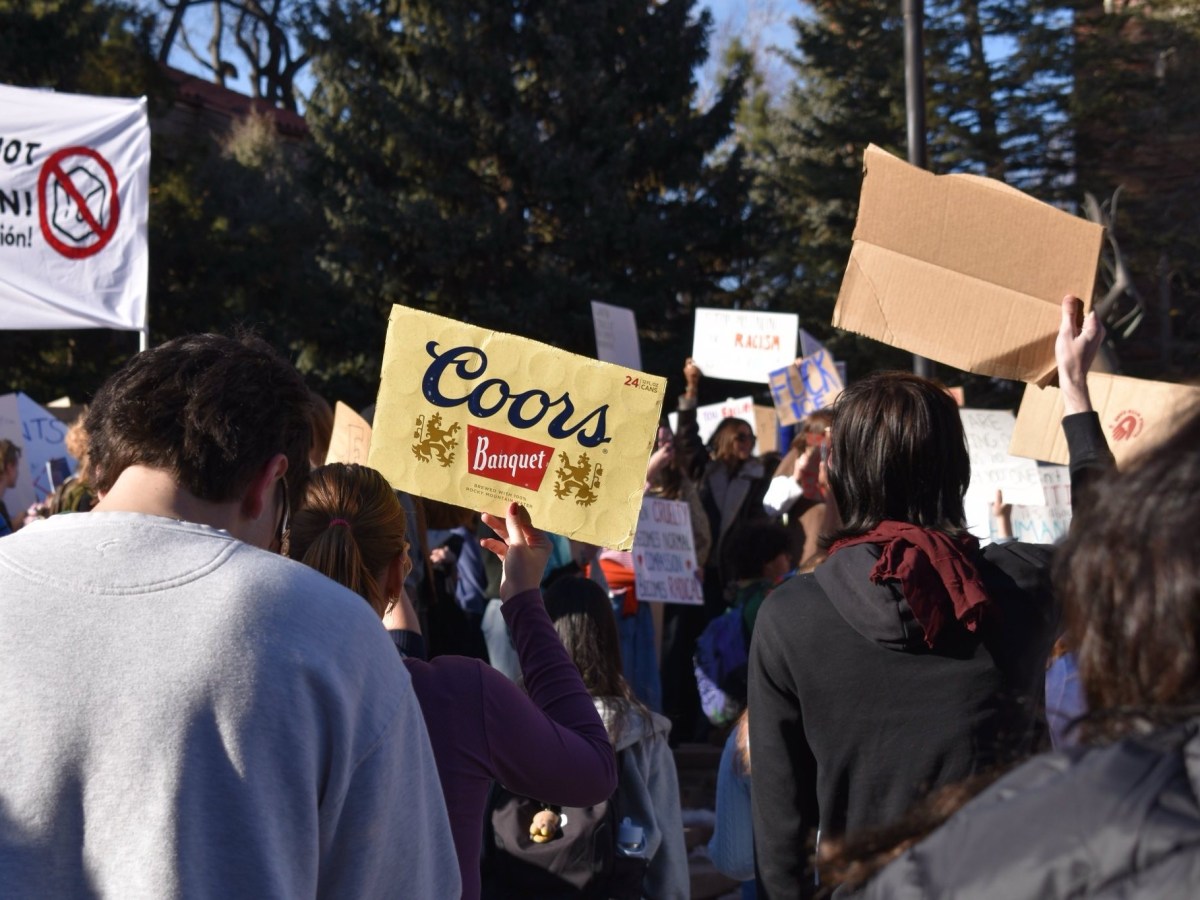 CU Students hold “useless” Protest